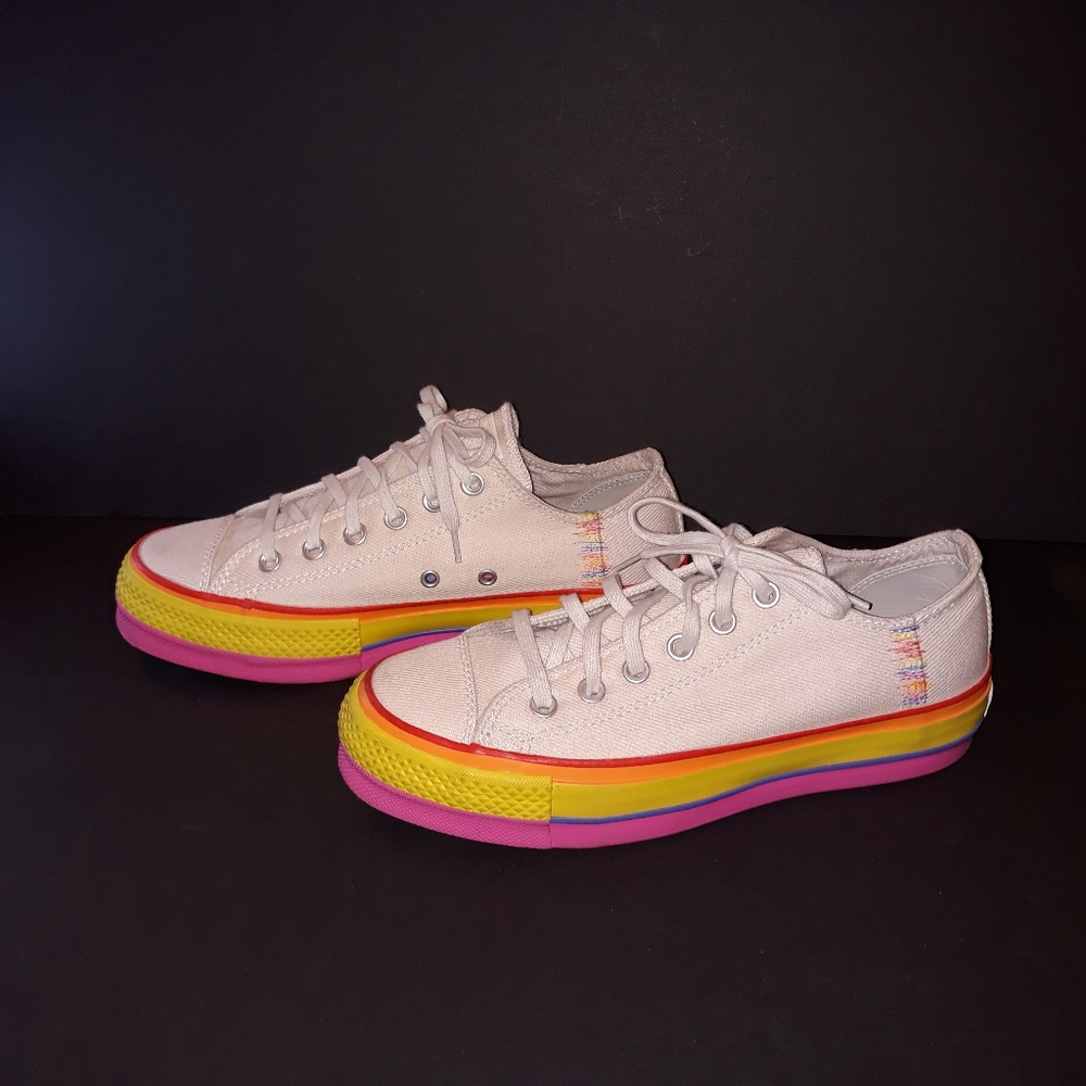 Size 8 Converse ALL STAR Canvas & rubber IconIverse 1908 Converse ALL STAR shoes